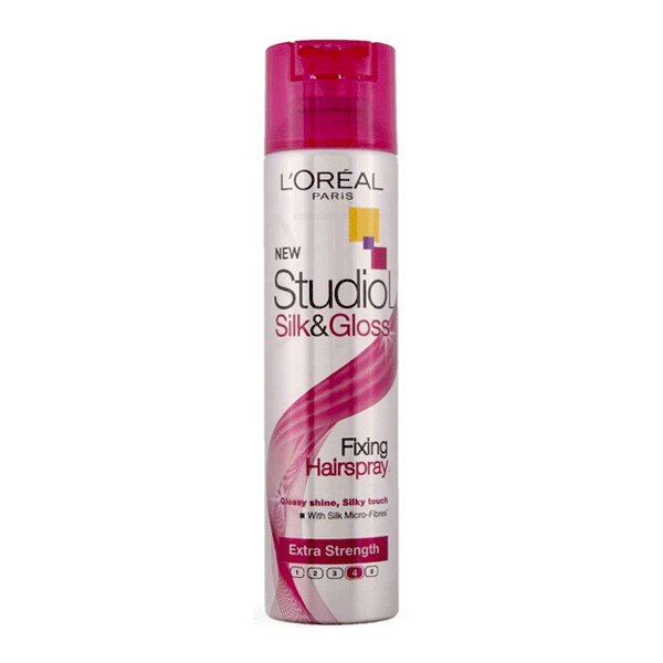 L'Oreal Paris Studio Line Silk & Gloss Fixing Hairspray 250ml