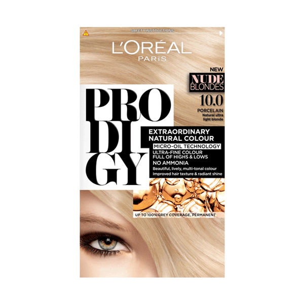 L'Oreal Prodigy Permanent Hair Colour 10.0 Porcelain