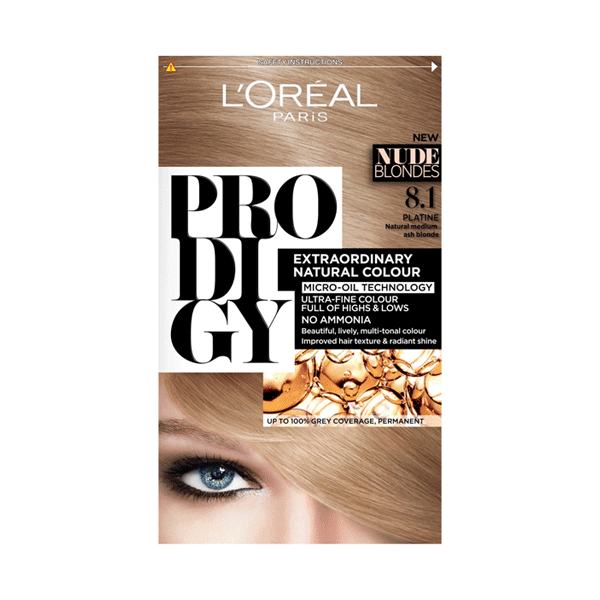 L'Oreal Prodigy Permanent Hair Colour 8.1 Platine