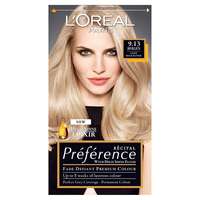 L'Oreal Recital Preference Permanent Hair Colour Bergen Light Beige Blonde 9.13