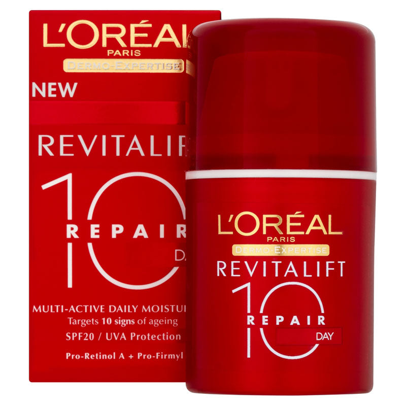 L'Oreal Paris Dermo Expertise Revitalift Repair 10 Daily Moisturiser with SPF20 50ml