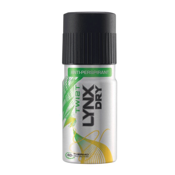 Lynx Dry Twist Anti-Perspirant Spray 150ml
