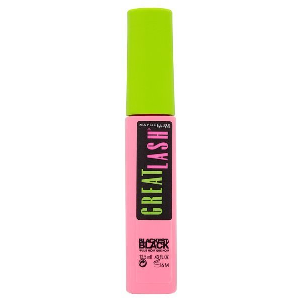 Maybelline Great Lash Mascara  Blackest Black