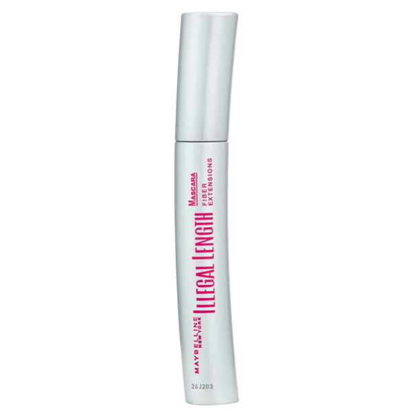 MAYBELLINE Illegal Length Fibre Extensions Mascara Black