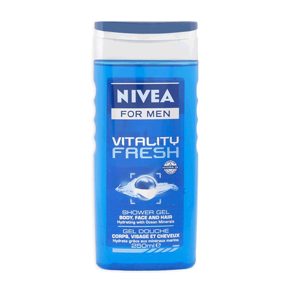 Nivea For Men Vitality Fresh Shower Gel 250ml