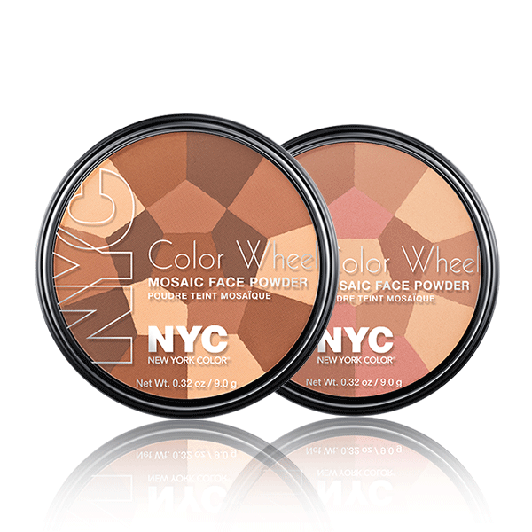 NYC Color Wheel Mosaic Face Powder