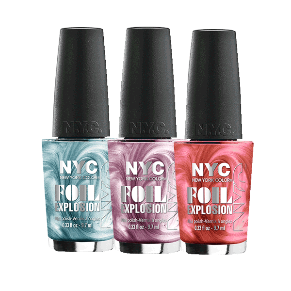 NYC Foil Explosion Nail Polish