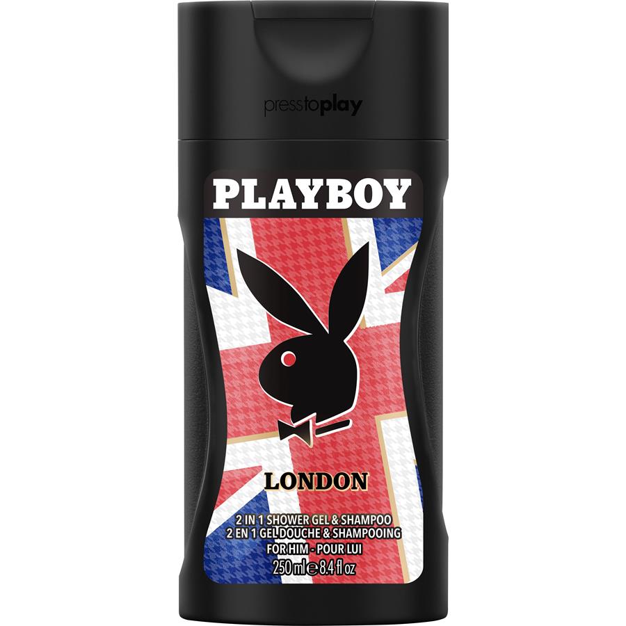 Playboy London 2 In 1 Shower Gel And Shampoo 250ml