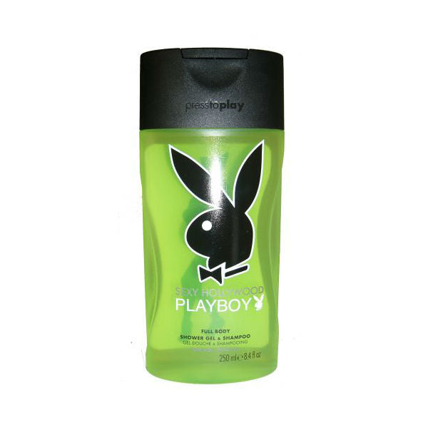 Playboy Sexy Hollywood Full Body Shower Gel & Shampoo For Him 250ml