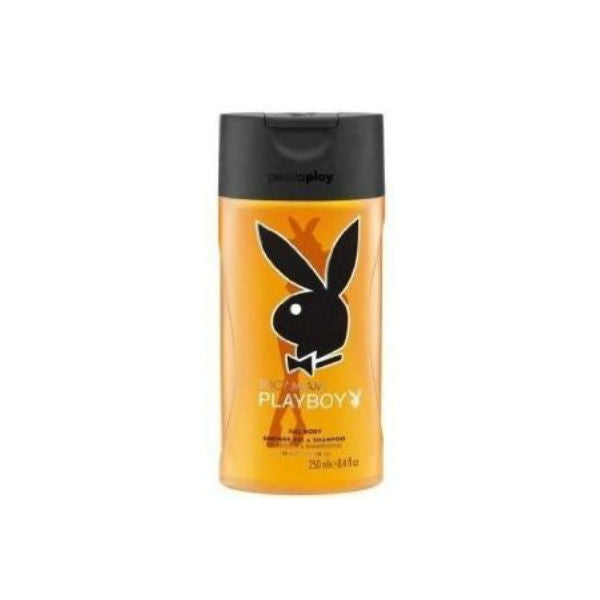 Playboy Spicy Miami Full Body Shower Gel & Shampoo For Him 250ml