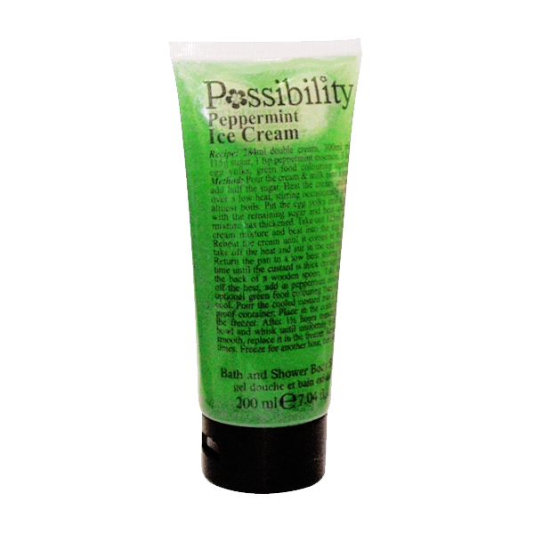 Possibility Peppermint Ice Cream Bath And Shower Body Scrub 200ml