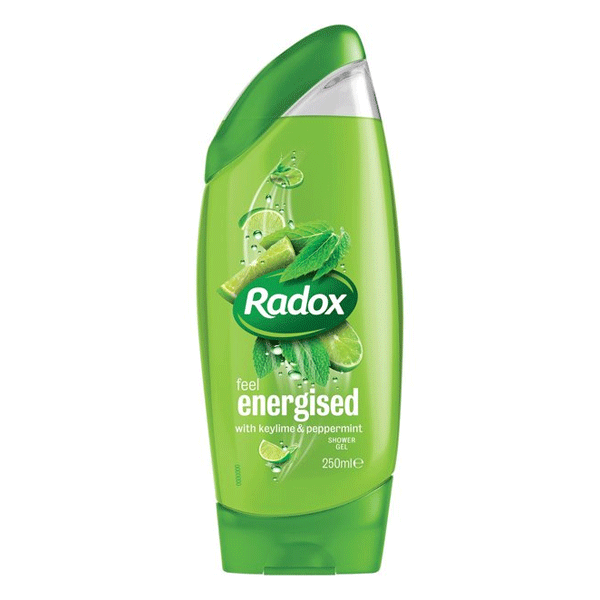 Radox Feel Energised Shower Gel With Keylime And Peppermint 250ml