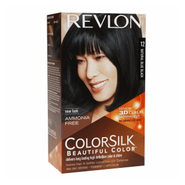 Revlon Colorsilk Beautiful Color 12 Natural Blue Black