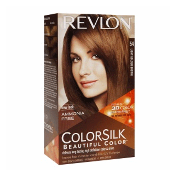 Revlon Colorsilk Beautiful Color 54 Light Golden Brown