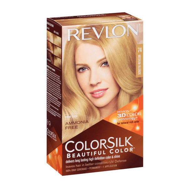 Revlon Colorsilk Beautiful Color 74 Medium Blonde