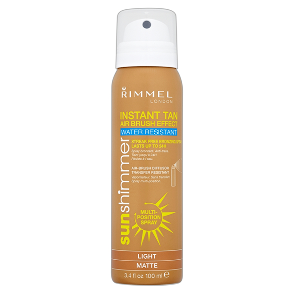 Rimmel London Instant Tan Air Brush Effect Sunshimmer Light Matte 100ml