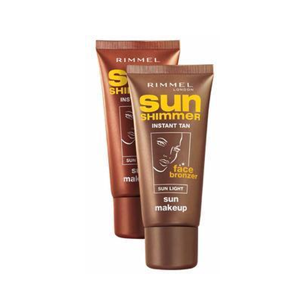 Rimmel Sunshimmer Instant Tan Face Bronzer Sun Bronze