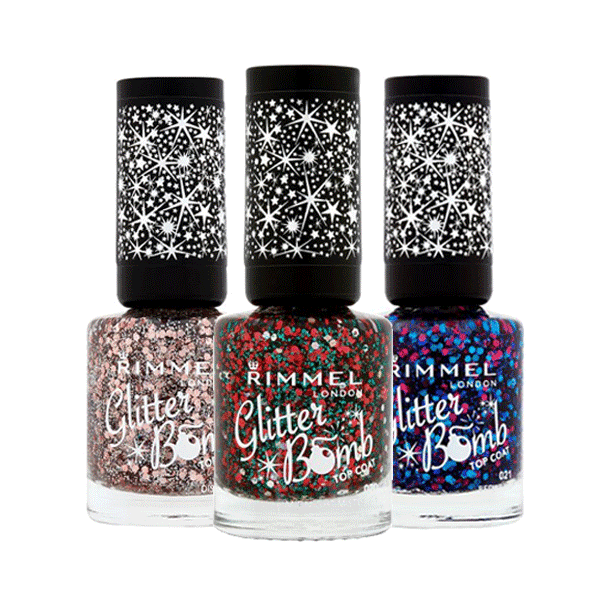 Rimmel London Glitter Bomb Top Coat