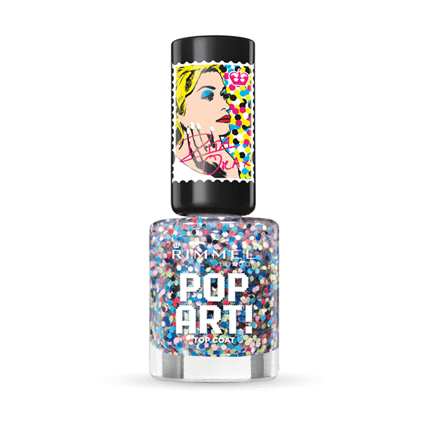 Rimmel London Rita Ora Pop Art Top Coat 8ml