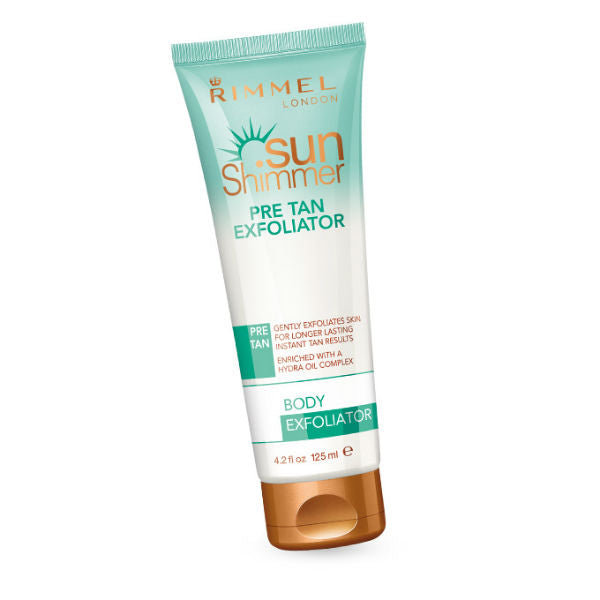 Rimmel London Sunshimmer Pre Tan Exfoliator 125ml