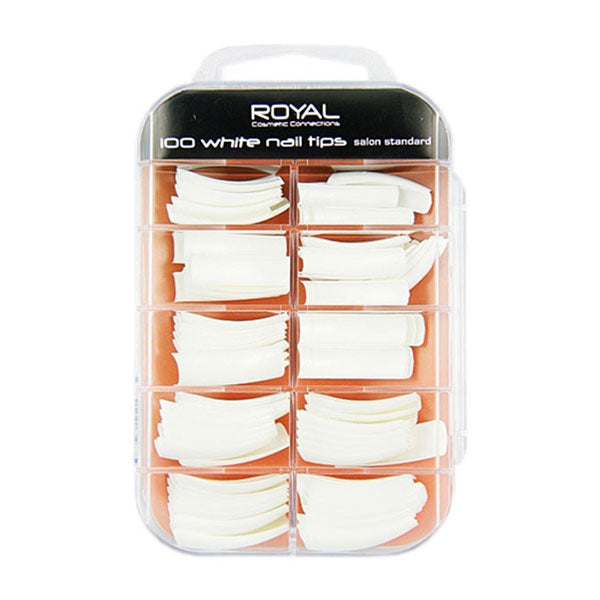 Royal 100 White Salon Standard Nail Tips