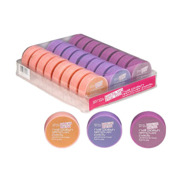 Royal Jet Set Girls On The Go Nail Polish Remover Pads Acetone Free Formula JSET002
