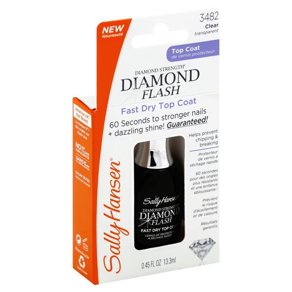 Sally Hansen Diamond Flash Fast Dry Top Coat Clear 13.3ml
