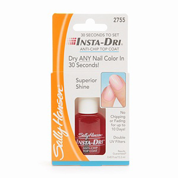 Sally Hansen Insta-Dri Chip-Resistant Top Coat Clear Z2755 13.3ml