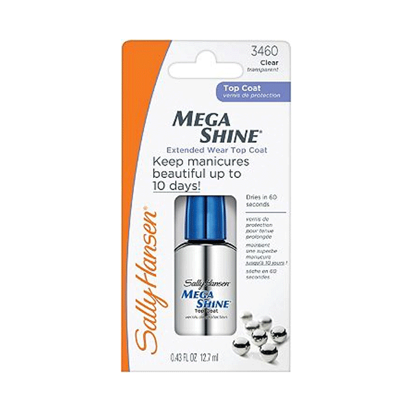Sally Hansen Mega Shine Extended Wear Top Coat Z3460
