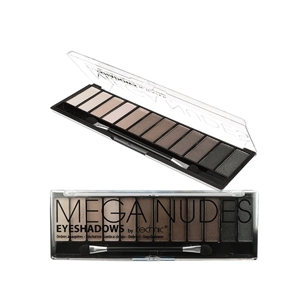 Technic Mega Nudes 12 Shades Eyeshadow Palette