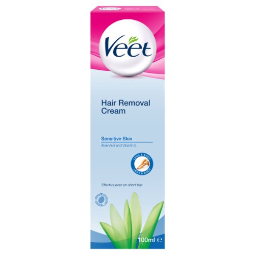 Veet Hair Removal Cream Aloe Vera & Vitamin E 100ml - Sensitive Skin 