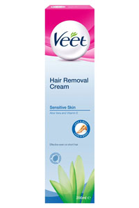 Veet Hair Removal Cream Aloe Vera & Vitamin E 200ml - Sensitive Skin 