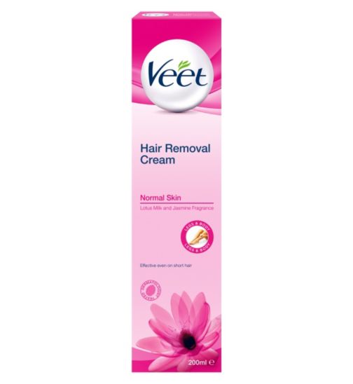 Veet Hair Removal Cream Lotus Milk And Jasmine Fragrance 200ml - Normal Skin