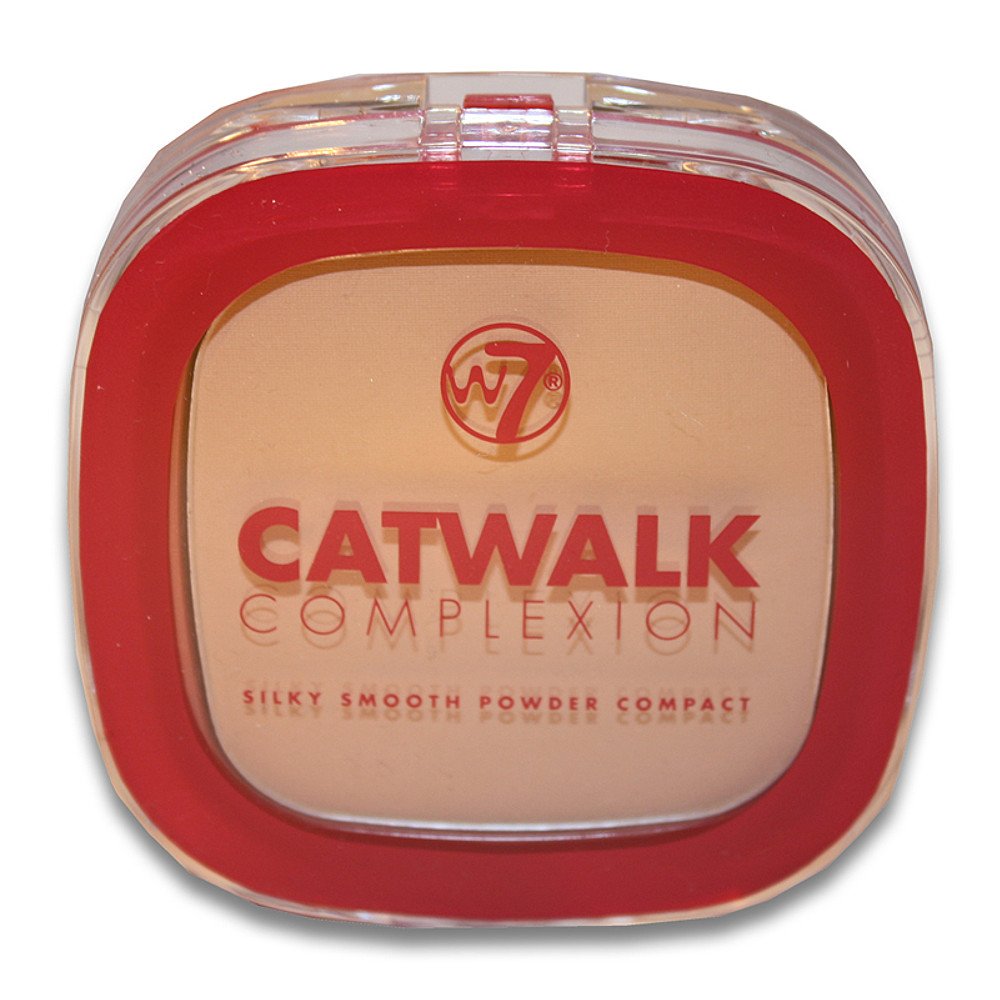 W7 Catwalk Complexion Compact Powder Medium Beige 7g