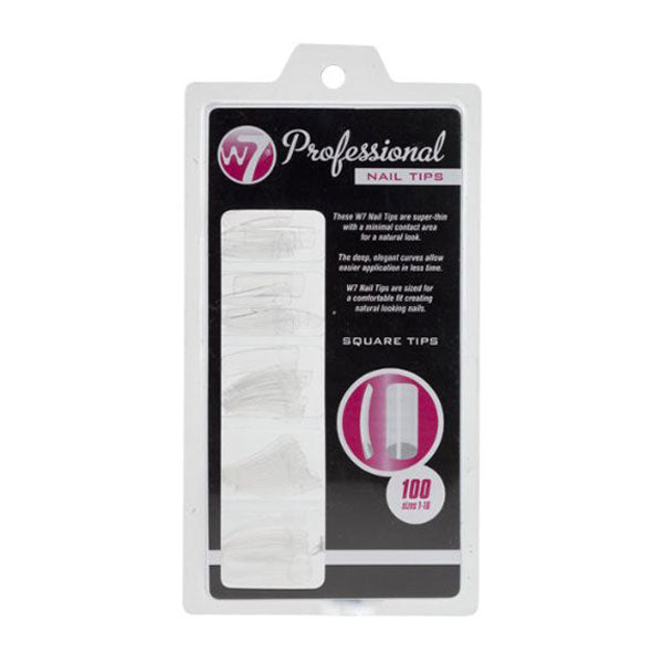 W7 Professional Nail Tips - Square