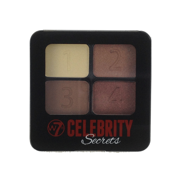 W7 Celebrity Secrets 4 Steps To Perfect Eyes Eyeshadow