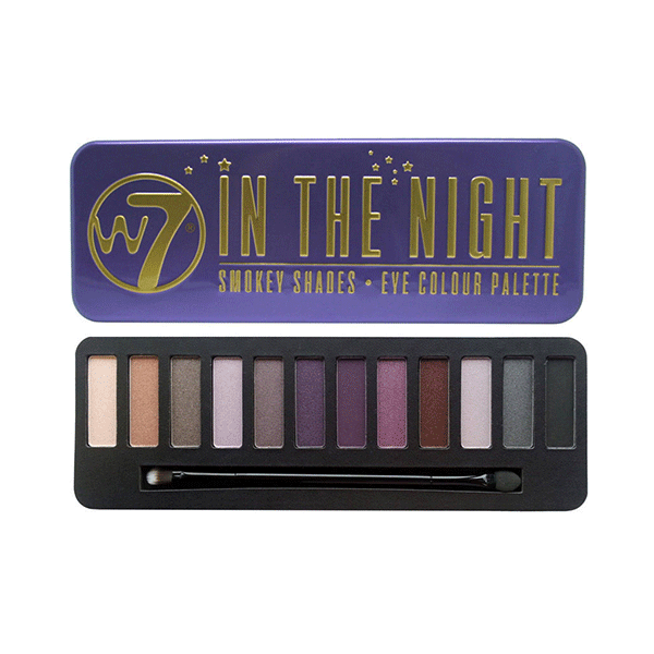 W7 In The Night Smokey Shades Eye Colour Palette