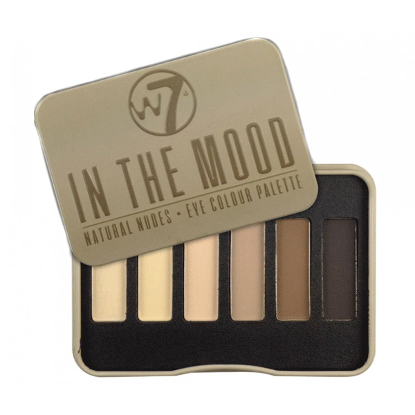 W7 In The Nude Natural Nudes Eye Colour Palette (6-Piece)