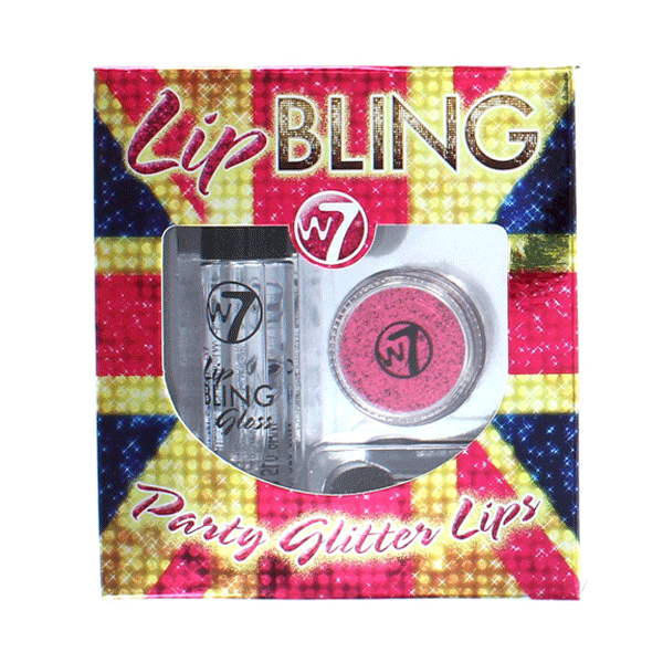 W7 Lip Bling Party Glitter Lips