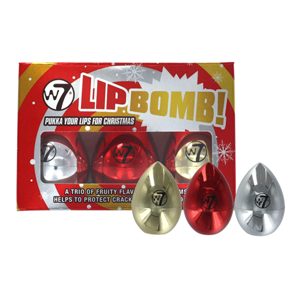 W7 Lip Bomb Trio Christmas Gift Set