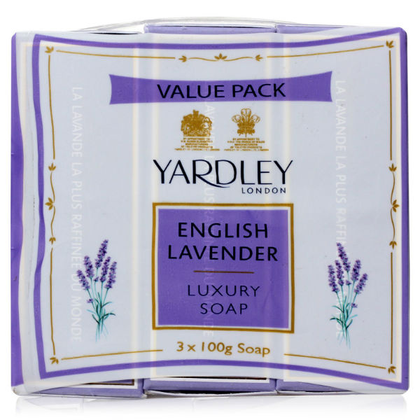 Yardley English Lavender Luxury Soap 100g Triple Pack